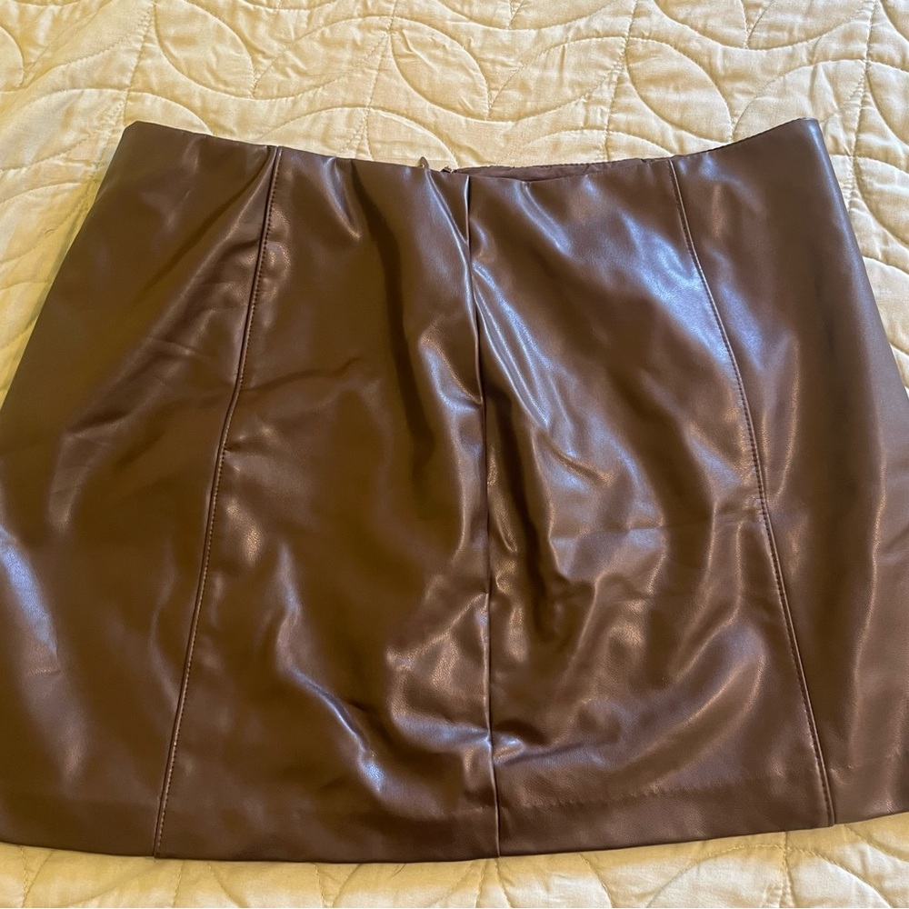 Abercrombie & Fitch Brown Mini Skirt